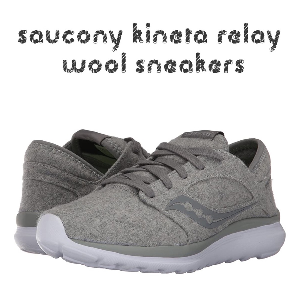 EUC Saucony Kineta Relay Wool Sneaker